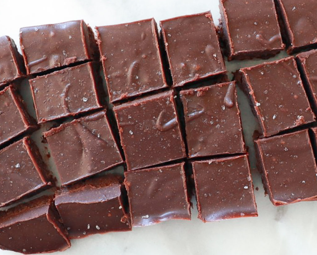 Chocolate Sea Salt Fudge