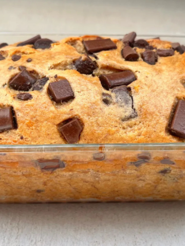 Vegan Chocolate Chip Banana Bread