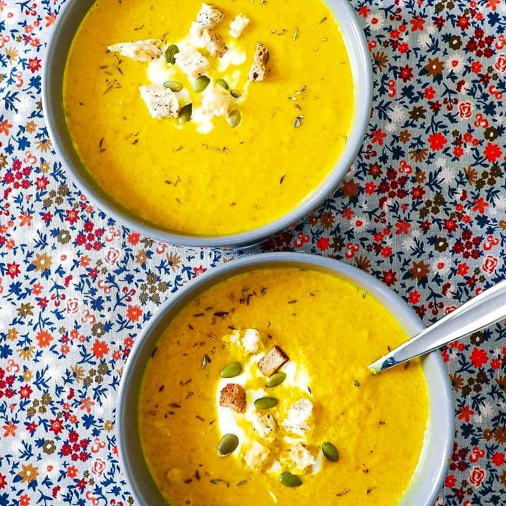 Spicy Butternut Squash Soup