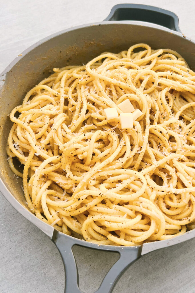 Vegan Cacio e Pepe Side