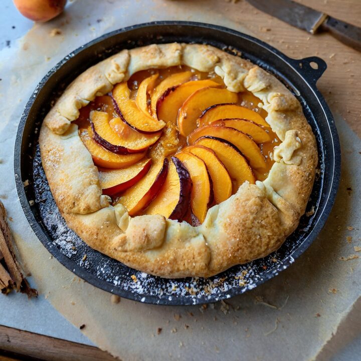 Vegan Peach Galette