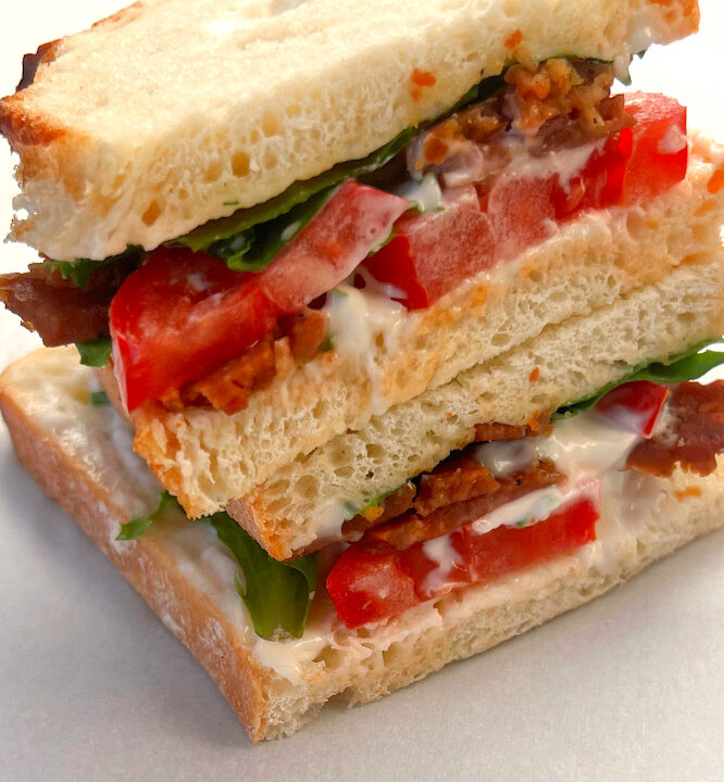 Vegan BLT Sandwich