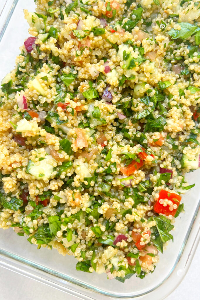 Vegan Quinoa Tabbouleh