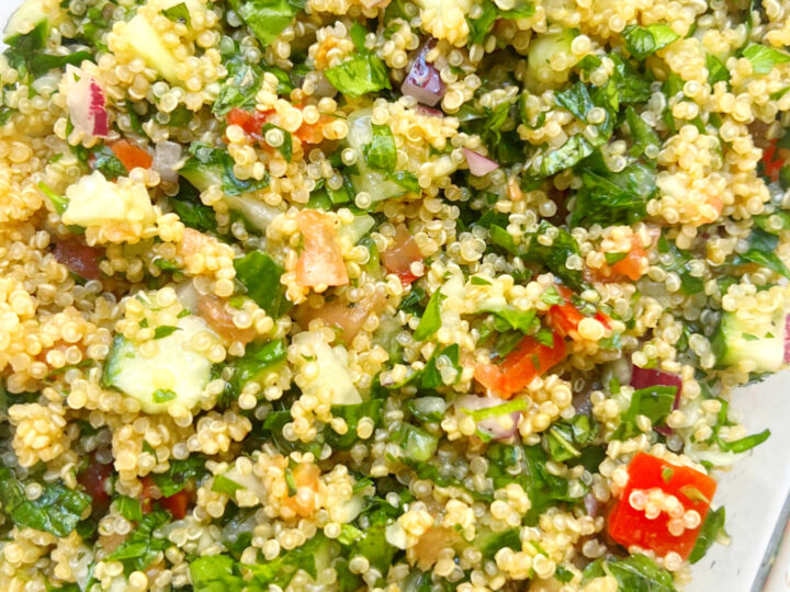 Vegan Quinoa Tabbouleh