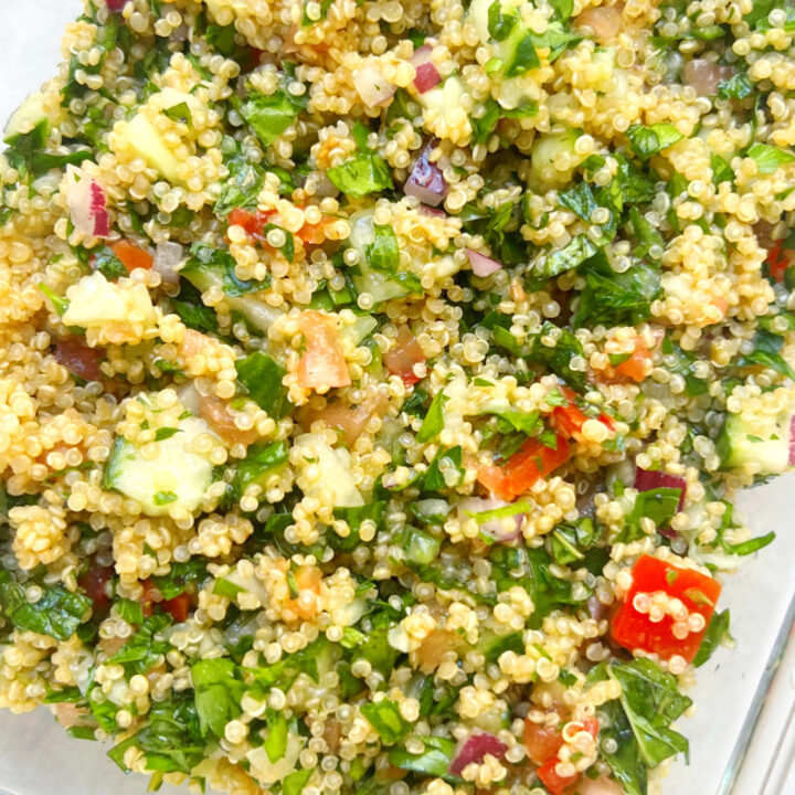 Vegan Quinoa Tabbouleh