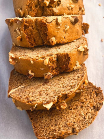 Vegan Cinnamon Walnut Banana Bread