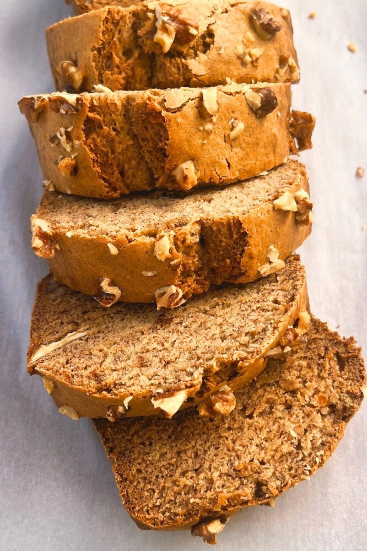 Vegan Cinnamon Walnut Banana Bread