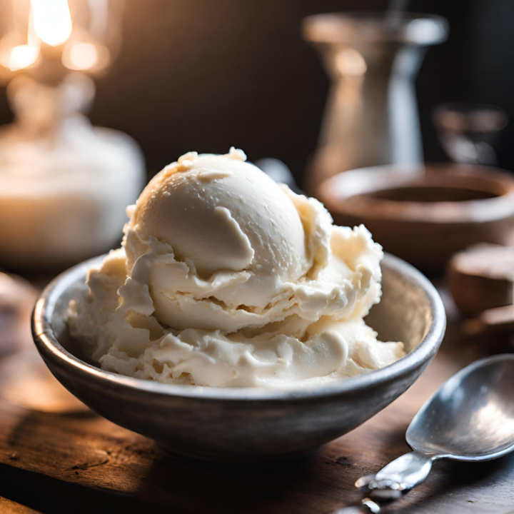 Vegan Coconut Vanilla Ice Cream