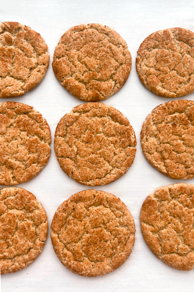 Vegan Snickerdoodle Cookies