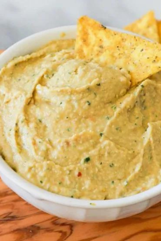 Garlic Jalapeño Hummus (Vegan)