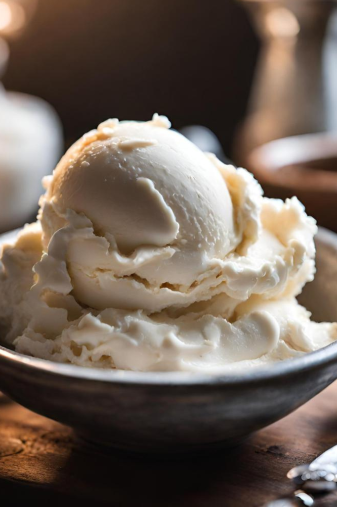 Vegan Coconut Vanilla Ice Cream