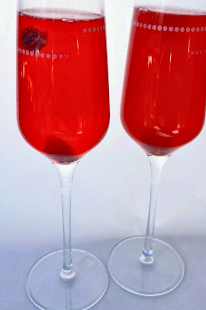 Sparkling Cranberry Ginger Fizz