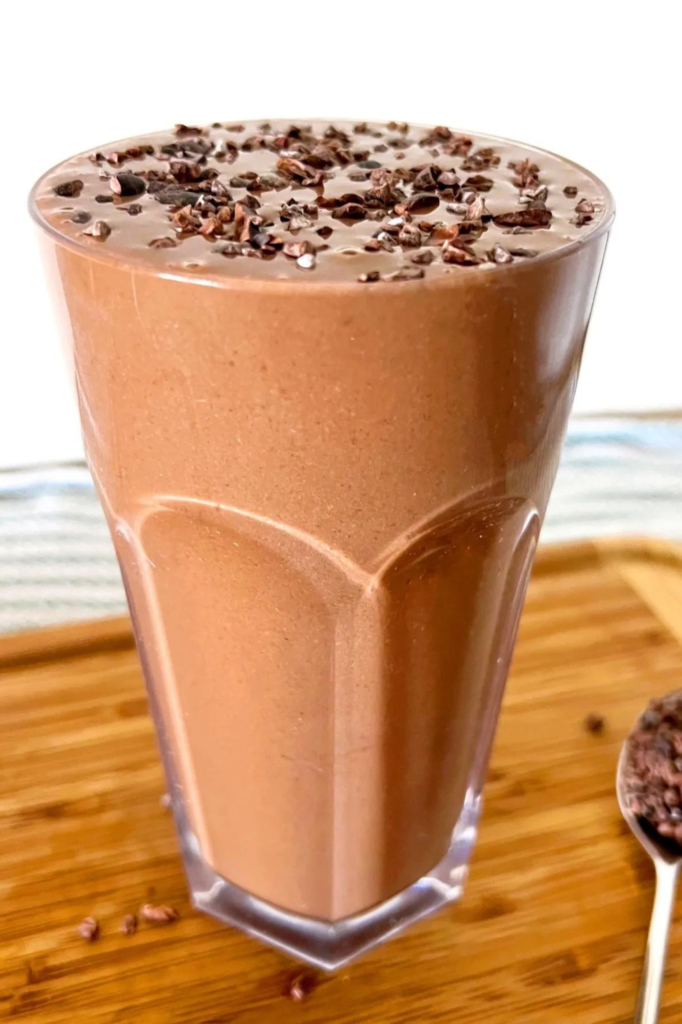 Cacao and Cashew Butter Smoothie