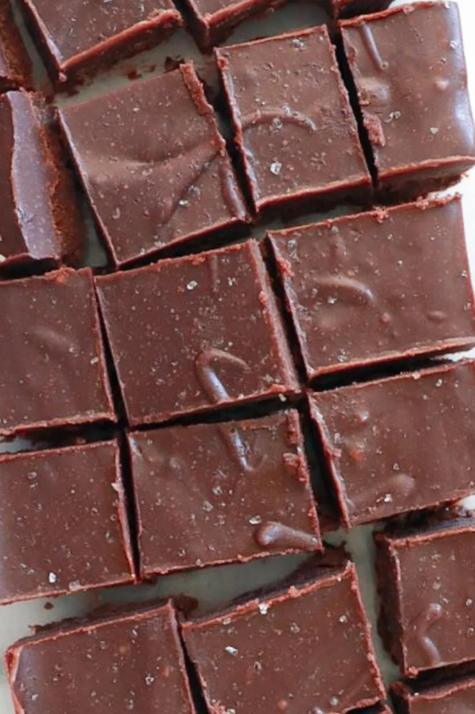 Chocolate Sea Salt Fudge (Vegan!)