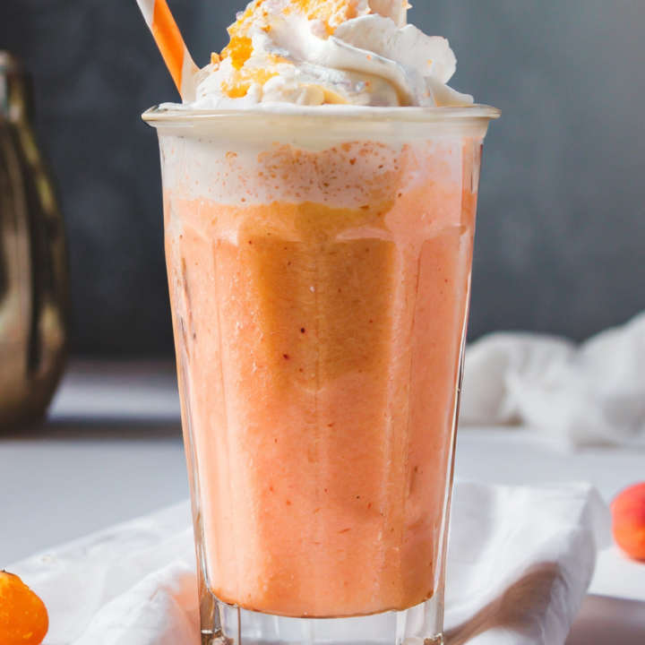 Vegan Peaches and Cream Smoothie