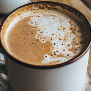 Almond Gingerbread Latte (Vegan!)