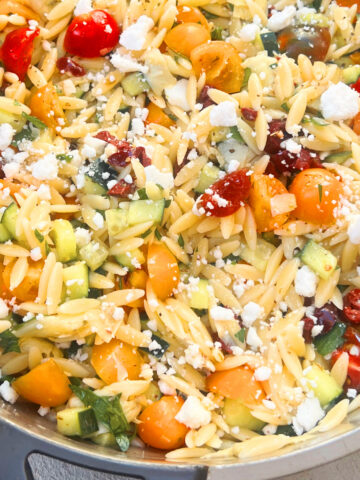 Mediterranean Orzo Salad