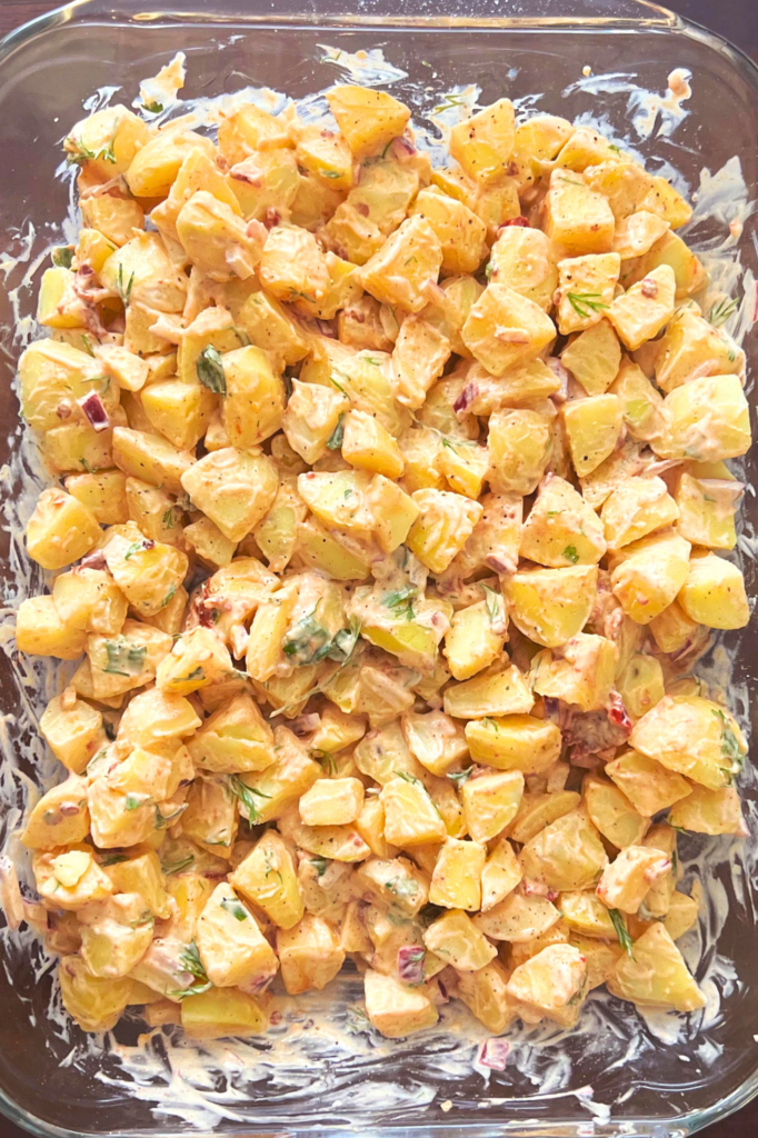 Smoky Chipotle Vegan Potato Salad 