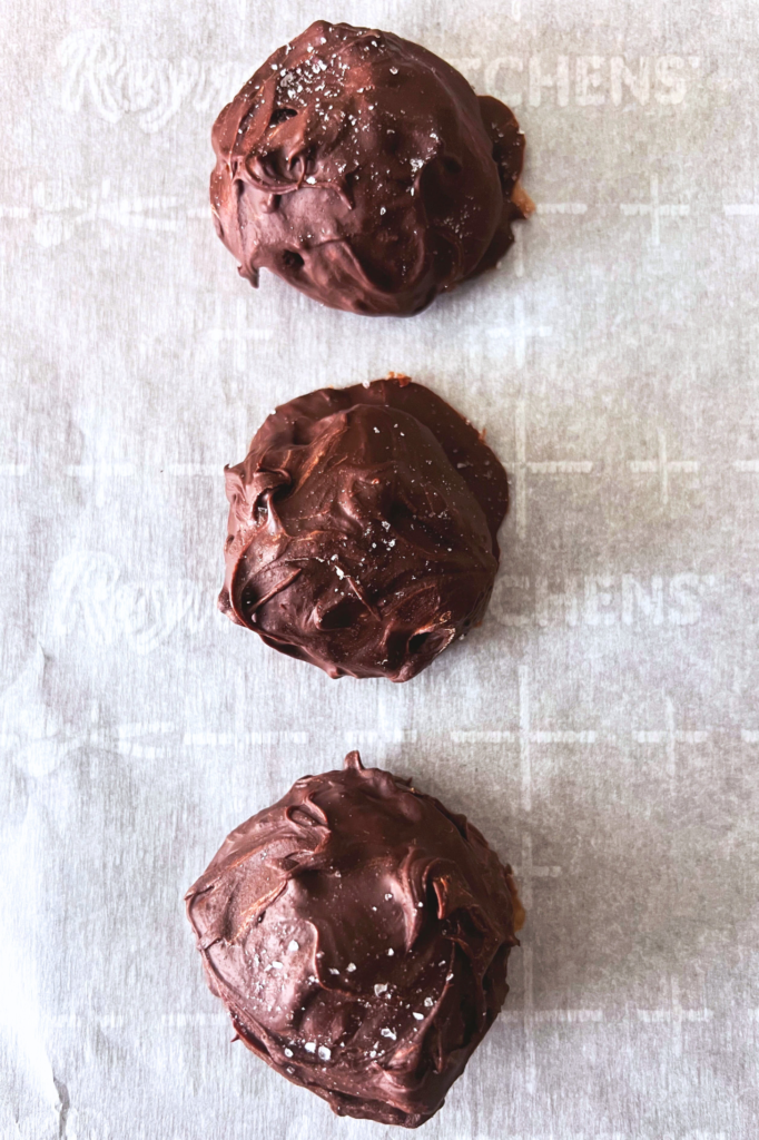 Vegan Salted Caramel Truffles