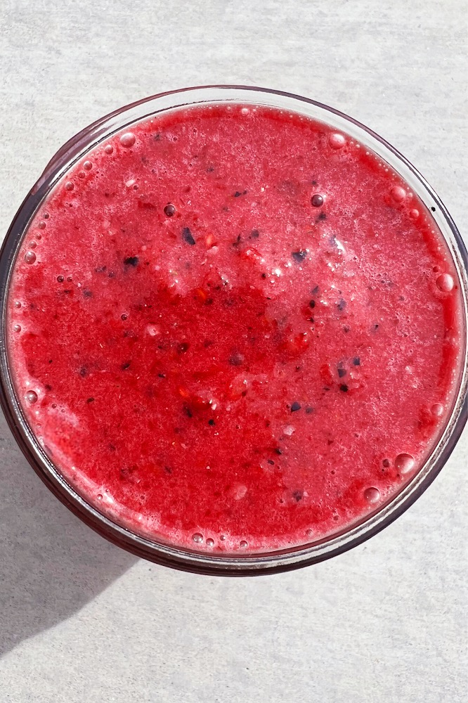 Triple Berry Smoothie (Vegan!)