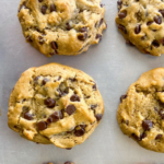 Vegan Chocolate Chip Tahini Cookies