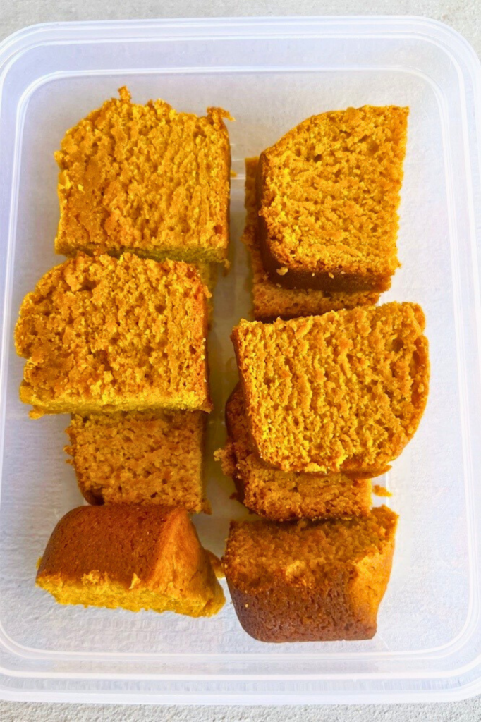 Vegan Pumpkin Bread Bites