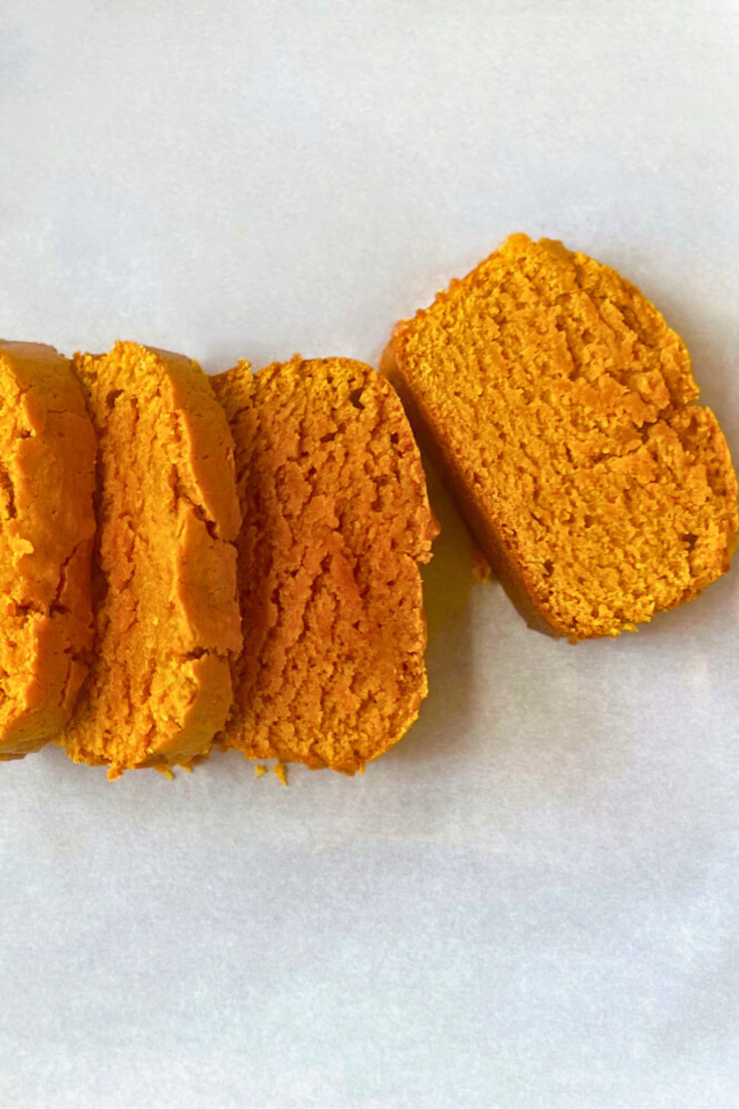 Vegan Pumpkin Bread Slices