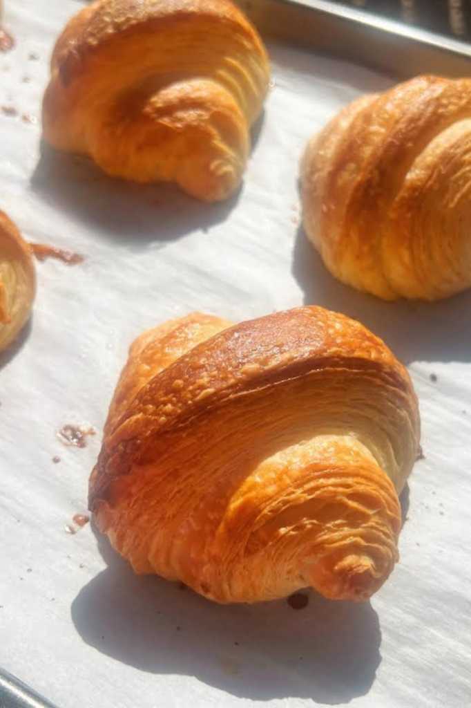 Vegan Croissants Baked 