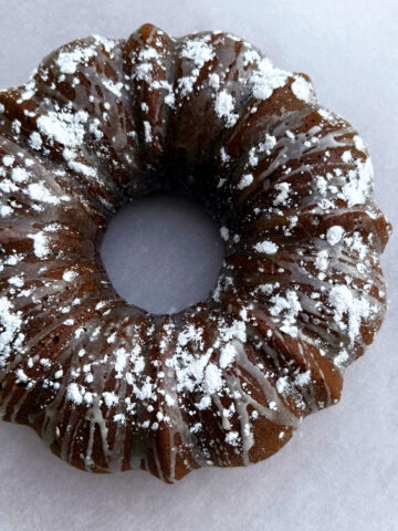 Gingerbread Bundt Cake